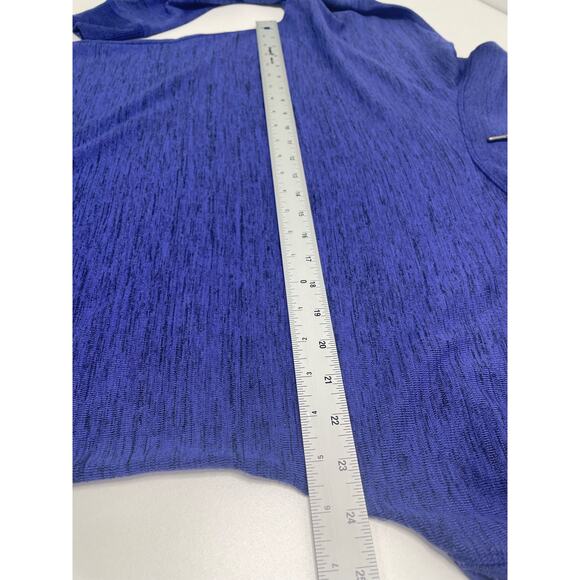 Gerry Long Sleeve Funnel Neck Sweatshirt Pullover Heather Purple Gorp Womens XL - Picture 10 of 11